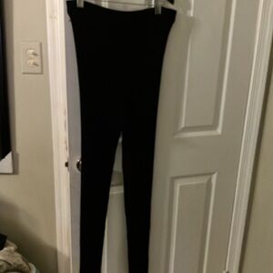 St. John- $795 Black Ribbed Sweater Pants, Size Large, NWT